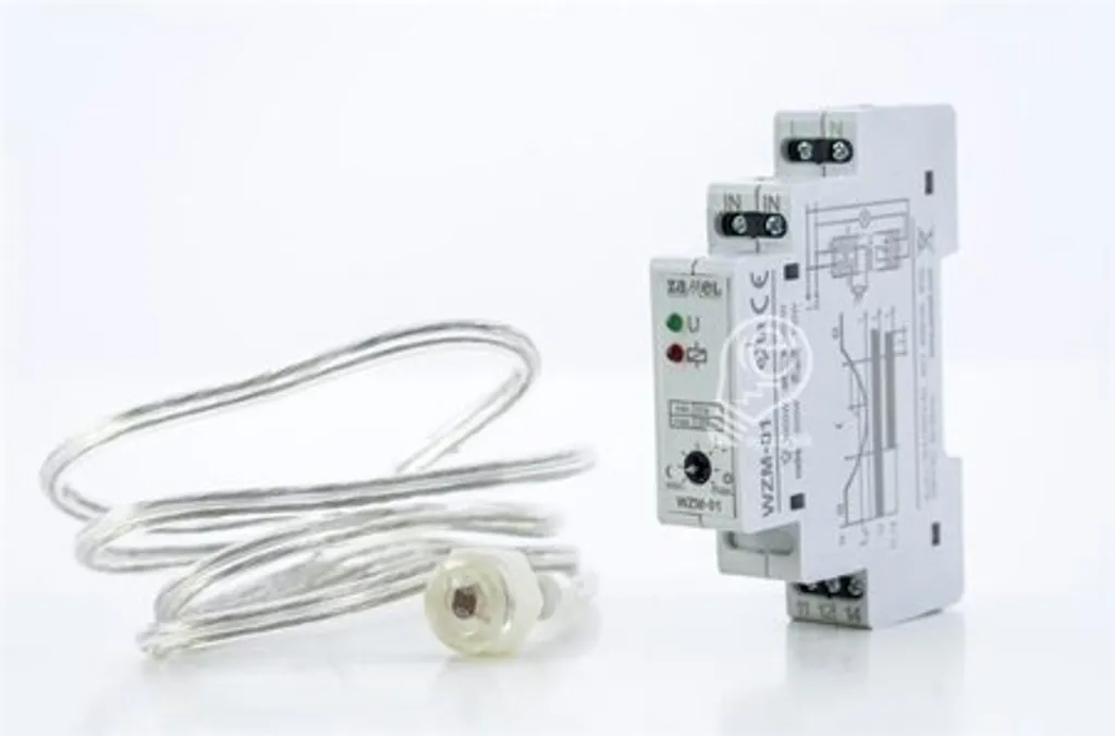Zamel WZM-01/S1 Kit Interrupteur Crépusculaire avec Sonde de Lumière