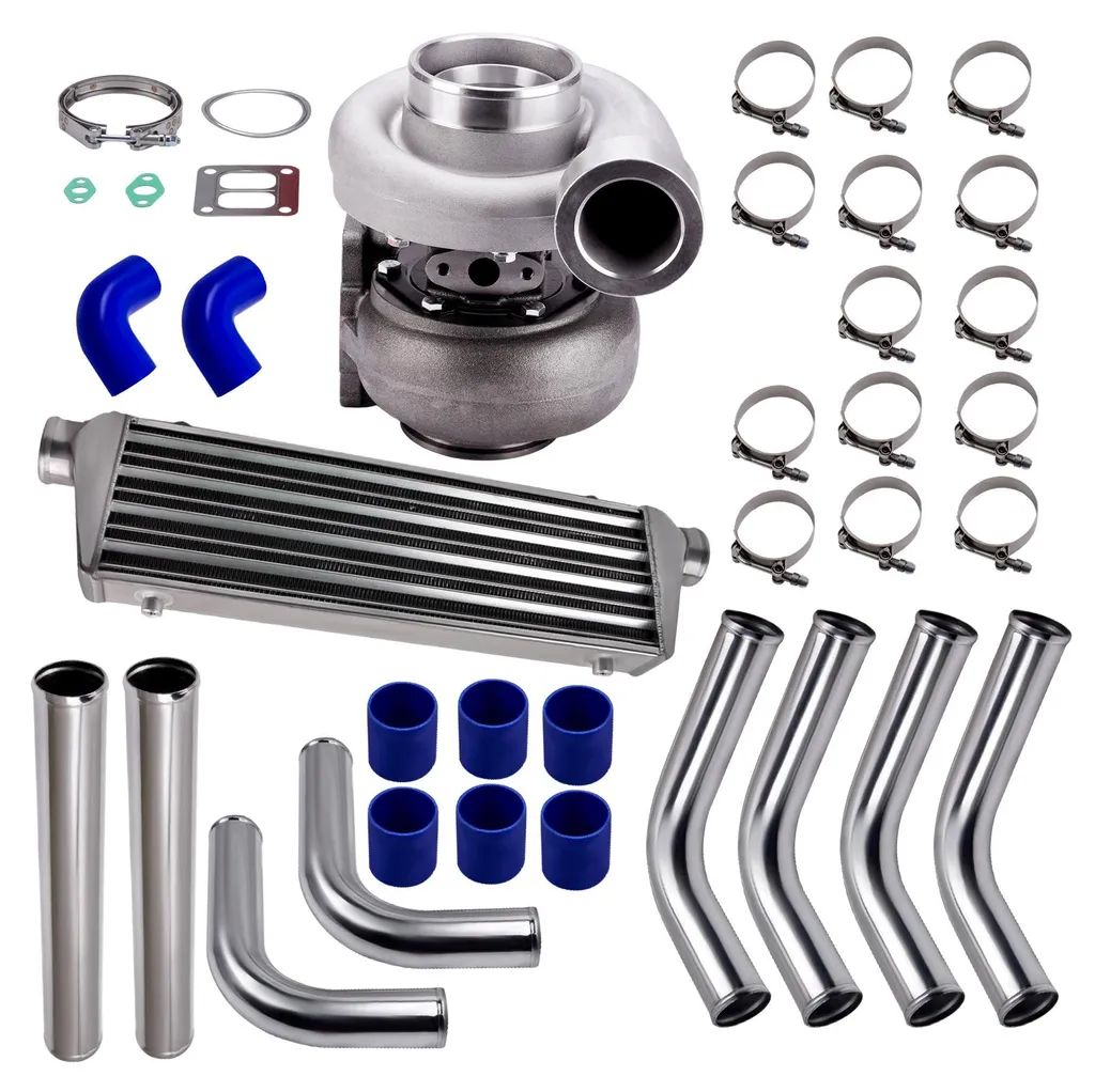 Kit Turbo T4 Haute Pression 4.0L-6.0L avec Lubrification Norme Europe