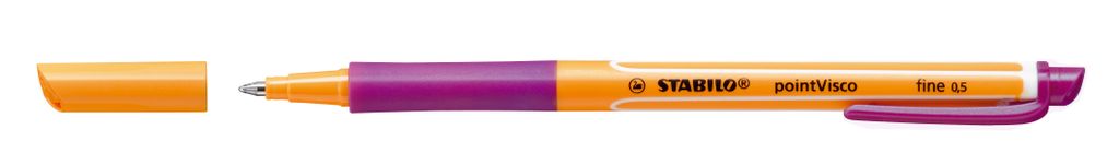 Tintenroller - STABILO pointVisco - Einzelstift - lila Produktbild 