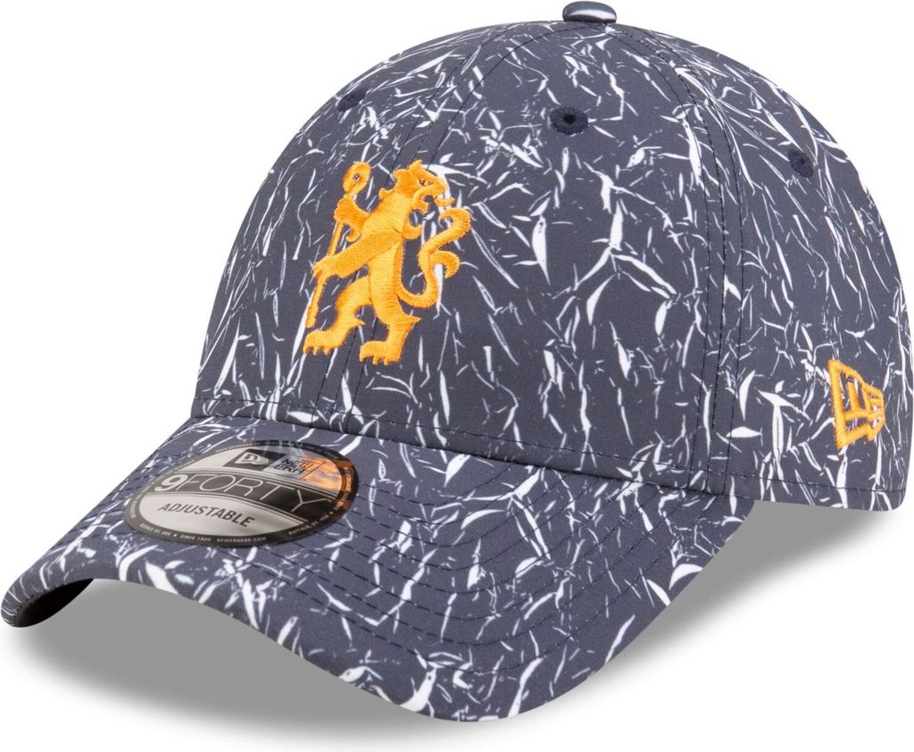 New Era 9Forty Strapback Cap - FC Chelsea crinkle print