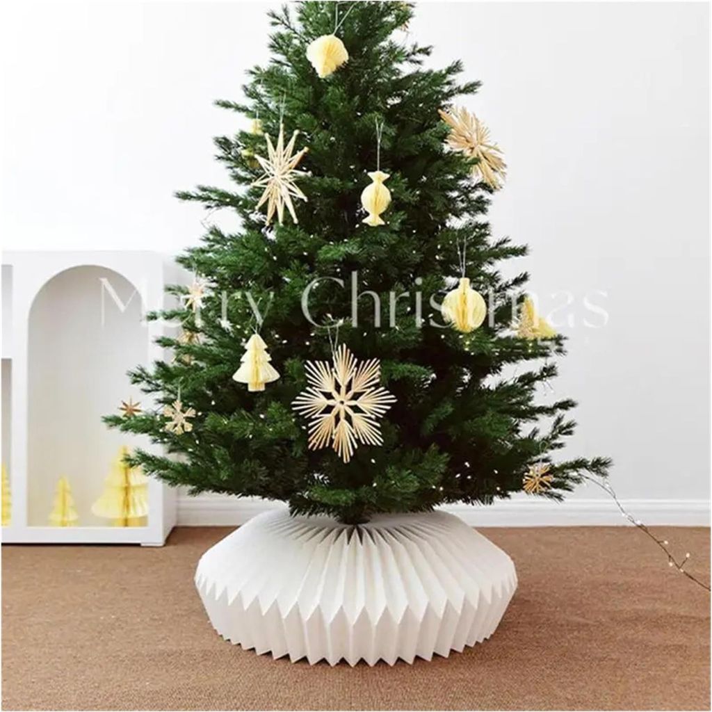 Weihnachtsbaum Kragen in Wabenform, faltbarer