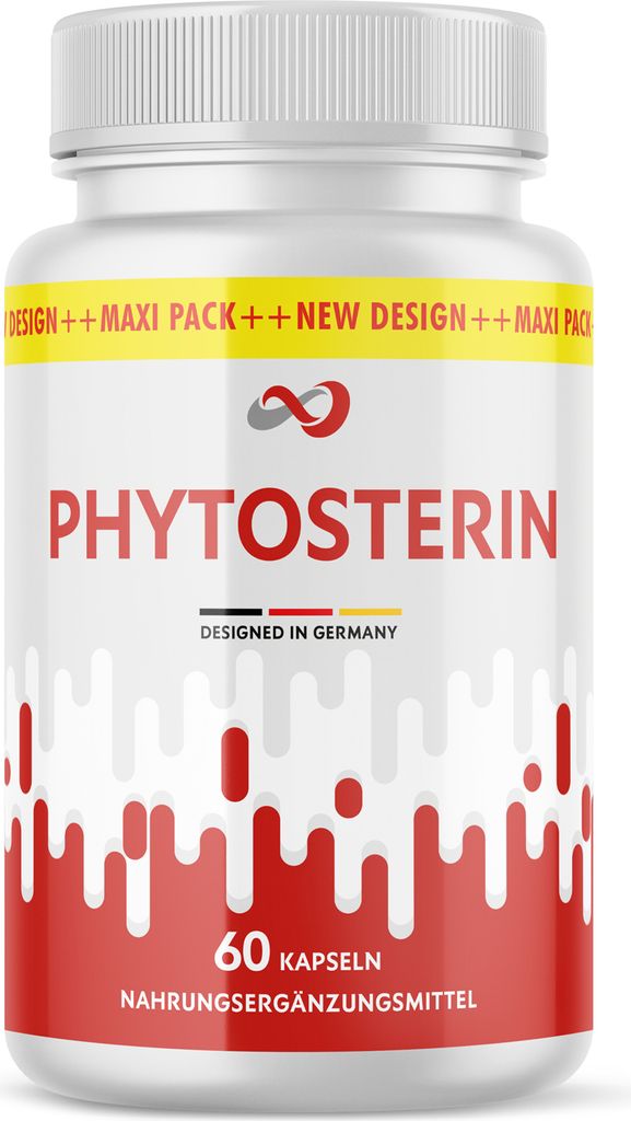 Phytosterin Kapseln | Qualität für Männer und Frauen - 60 Kapseln Inhalt - 1 Stück