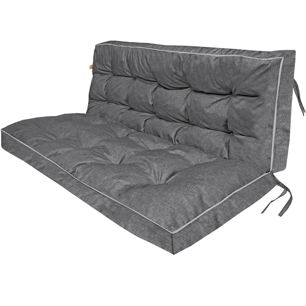 Coussin Balancelle Confortable - Rénovez votre Balancelle Gris Foncé