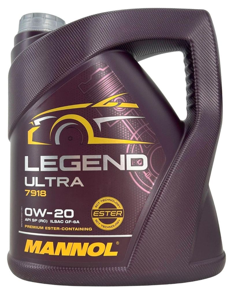 MANNOL LEGEND ULTRA 0W-20, 4 Liter Produktbild 