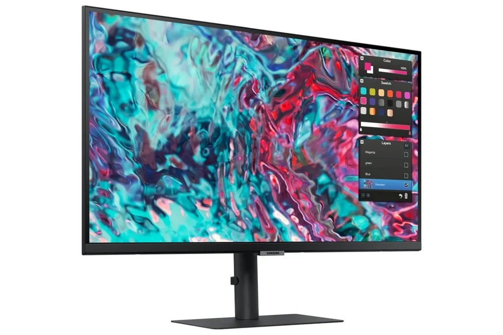 Moniteur PC 27 pouces Samsung ViewFinity S8 Écran pour graphiste LED - 12