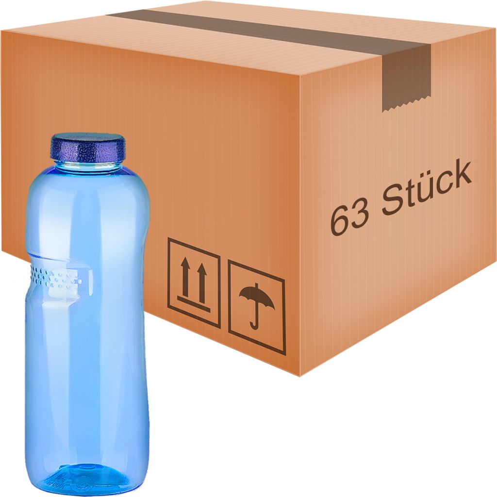 63x Kavodrink Trinkflasche 0,5 Liter