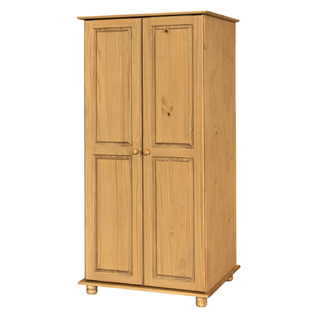 Penderie lingère 2 portes Idea 8860 wax - Armoire bois pour vêtements