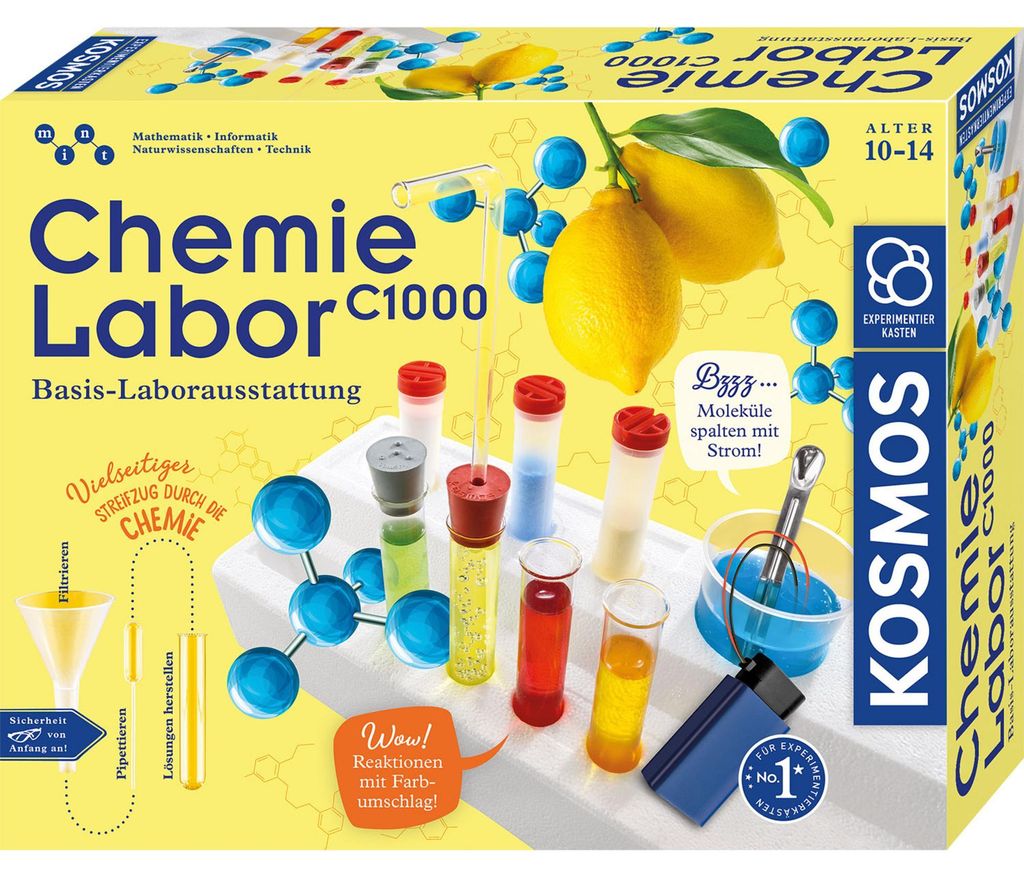 KOSMOS 645540 C1000 Chemická laboratoř, základní Obrázek produktu 