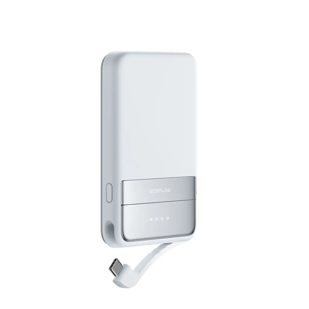 Batterie Externe Magnétique 5000 mAh EcoFlow - Chargeur Sans Fil Mobile