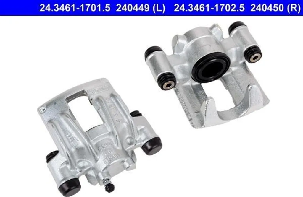 Étrier de frein hydraulique ATE 24.3461-1702.5 pour disque de frein