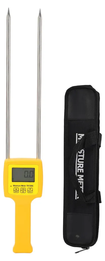 Humidimètre portable LCD pour foin avec sonde longue portée 35cm - 18V