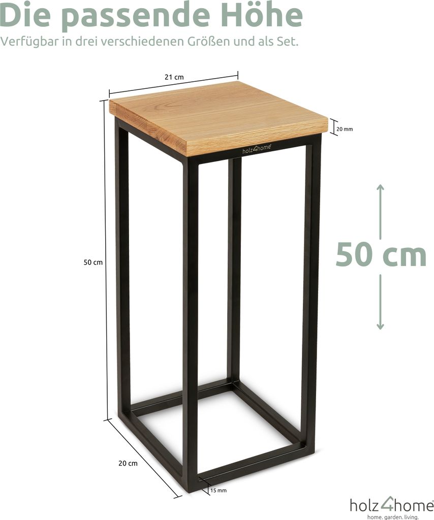 holz4home® Dekoständer aus massiv Eichenholz I Produktbild 6
