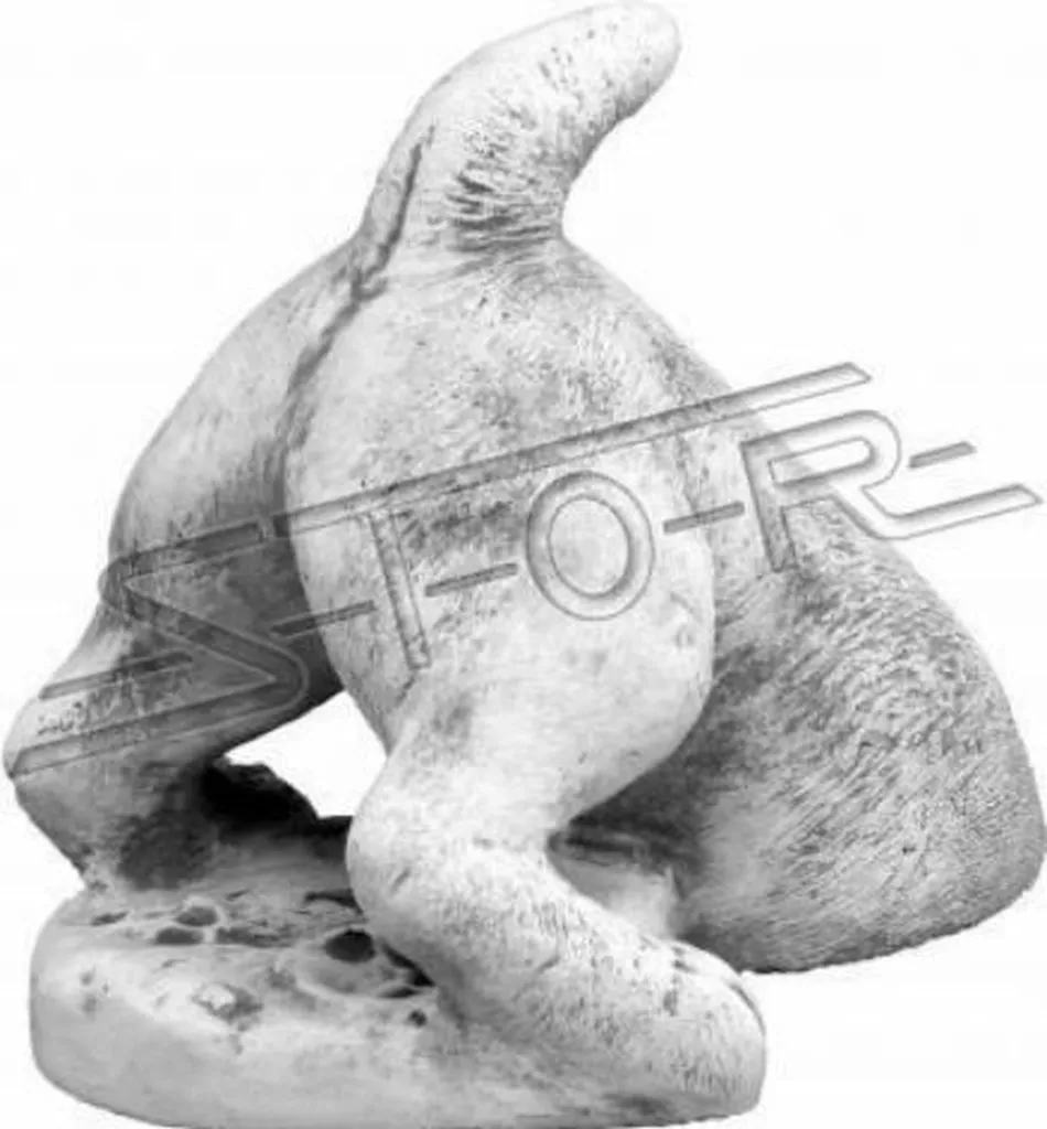 Statue Chien Résistante au Gel - Décoration Pierre Durable pour Jardin