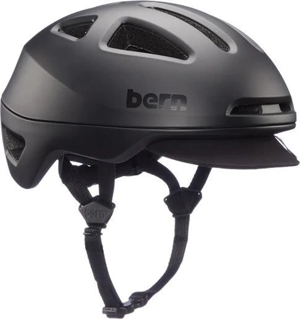 Casque de ville Bern Major Noir - Protection vélo et trottinette 59-62cm