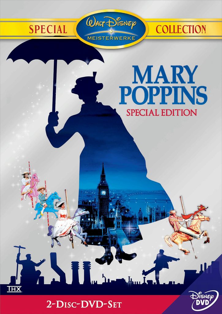 Mary Poppins (Special Edition, 2 DVDs) Produktbild 