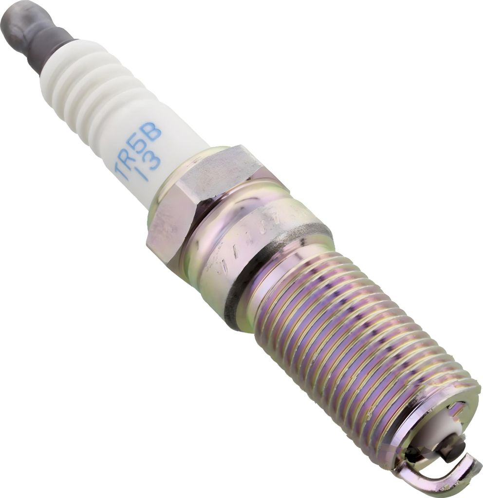 Zündkerzen Set NGK 6x TR5B-13 V-Line Zündkerze entstört, 17,5mm Langgewinde Ø 14,0mm Hex 16,0mm, Elektrodenabstand 1,30mm, Wärmewert 5, feste ...