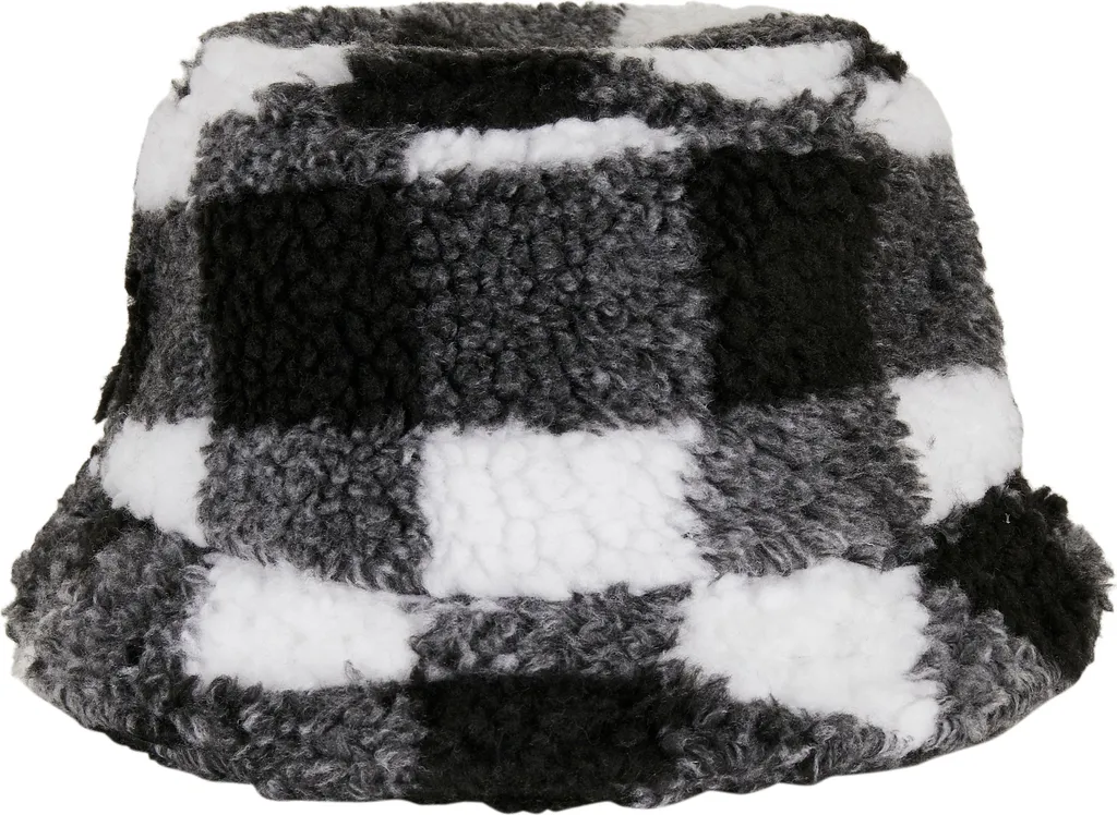 Bob d'Hiver Chaud Style Sherpa Check pour Sorties Urbaines et Sorties