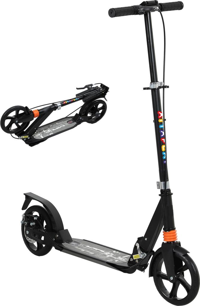 AIYAPLAY Roller Kinder Scooter mit verstellbar Griffen Produktbild 