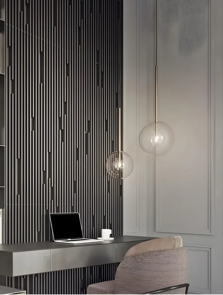Suspension Or Toolight APP1680-1CP - Luminaire Métal Design 15 cm - 5