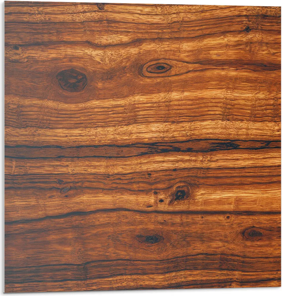 Pannelli Decorativi 3D Effetto Legno - 4 Pezzi 50x50cm Autoadesivi