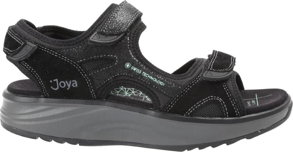 JOYA Damen Sandalen Komodo black, schwarz, Gr.38 Produktbild 