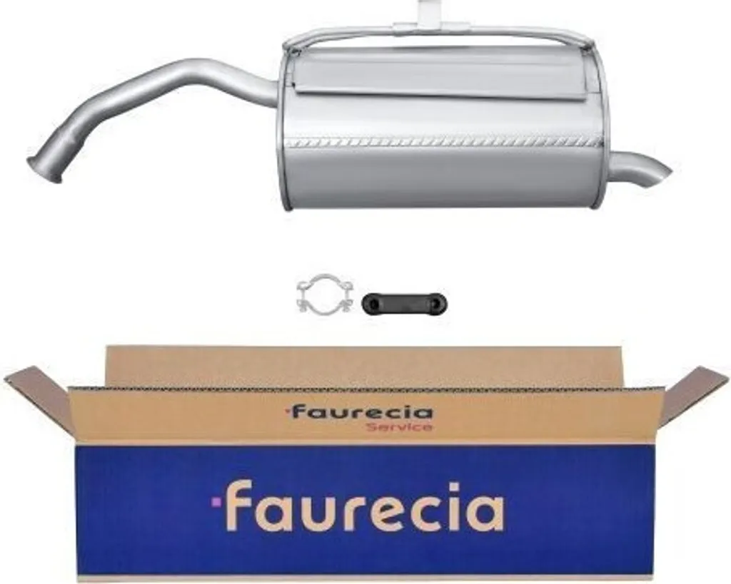 Pot d'échappement Starlet P9 HELLA - Silencieux de rechange OE 174301B040