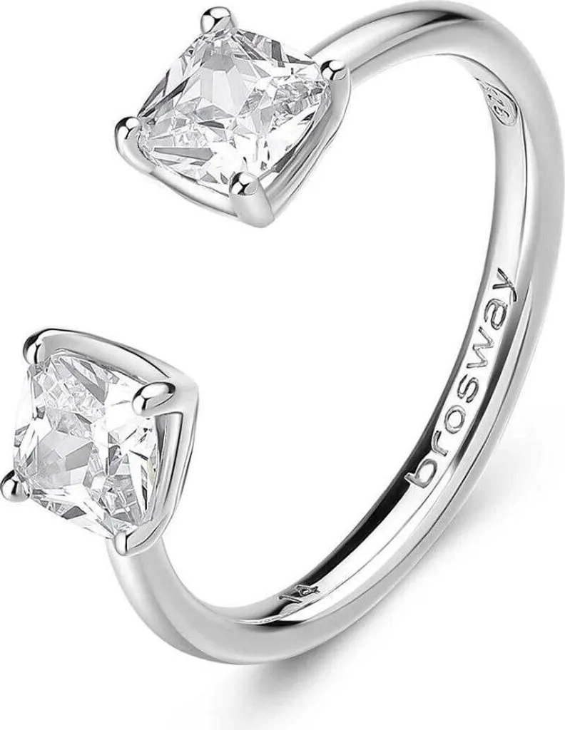 Anello aperto in argento Fancy Infinite White FIW16 - Circonferenza: 50 mm.