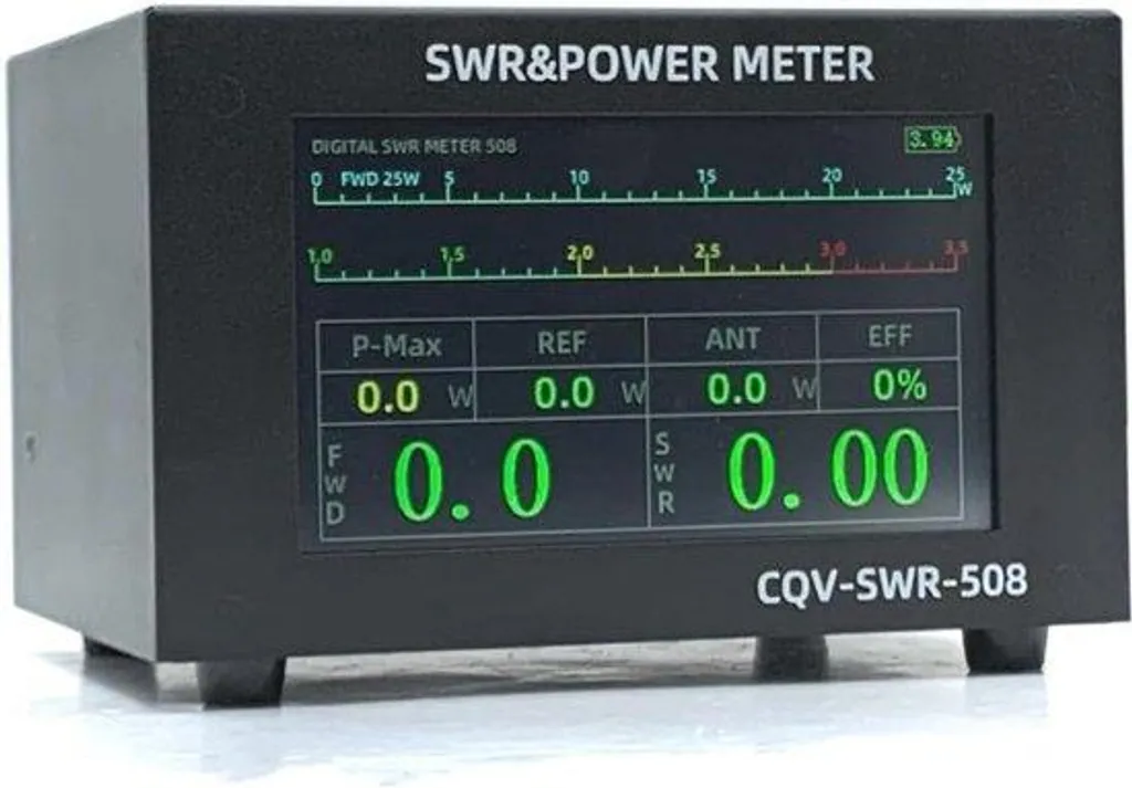 Mesureur SWR numérique 200W haute précision 1.8-54MHz boîtier robuste