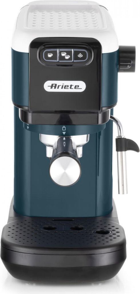 Ariete 1399/11, Espressomaschine, 1,1 l, Kaffeepad, Gemahlener Kaffee, 1300 W, Weiß
