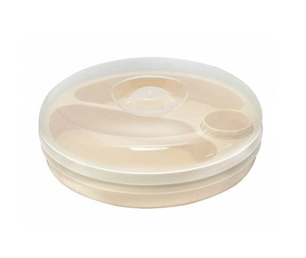 Plate keeping warm with a lid Immagine del prodotto 