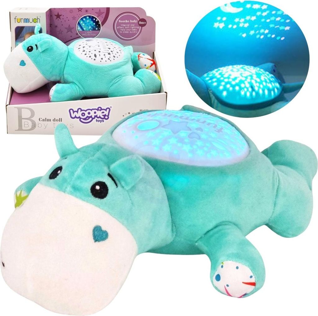 WOOPIE BABY Peluche projecteur 2 en 1 pour l'endormissement Image du produit 