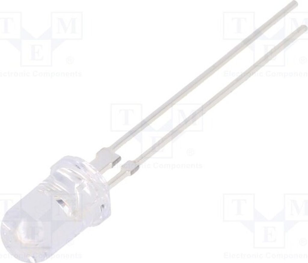 1x LED 5mm beteinfarben 75mA 15° OS6YKA5111Y LED Dioden THT 5mm 2÷2,8V 6÷8lm