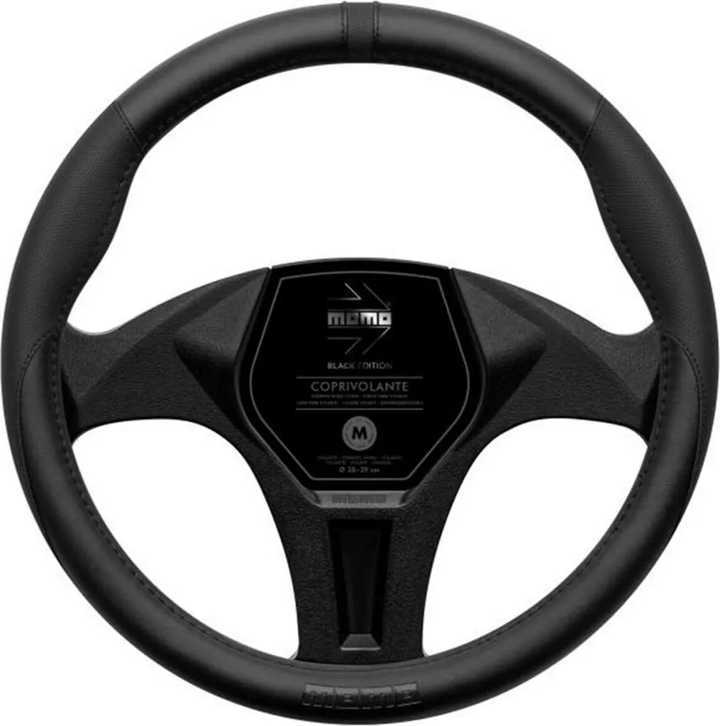 Momo MOMLSWC0ELEBE Coprivolante Elegante Nero 38-39cm Universale