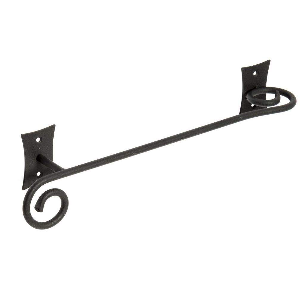 REBECCA Handtuchhalter 300mm, Schwarz Produktbild 