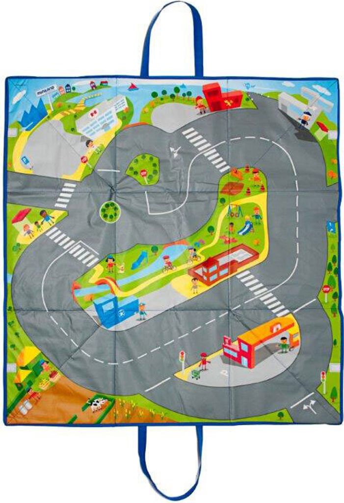Miniland Spielteppich und Aufbewahrungs-Box 2 in 1