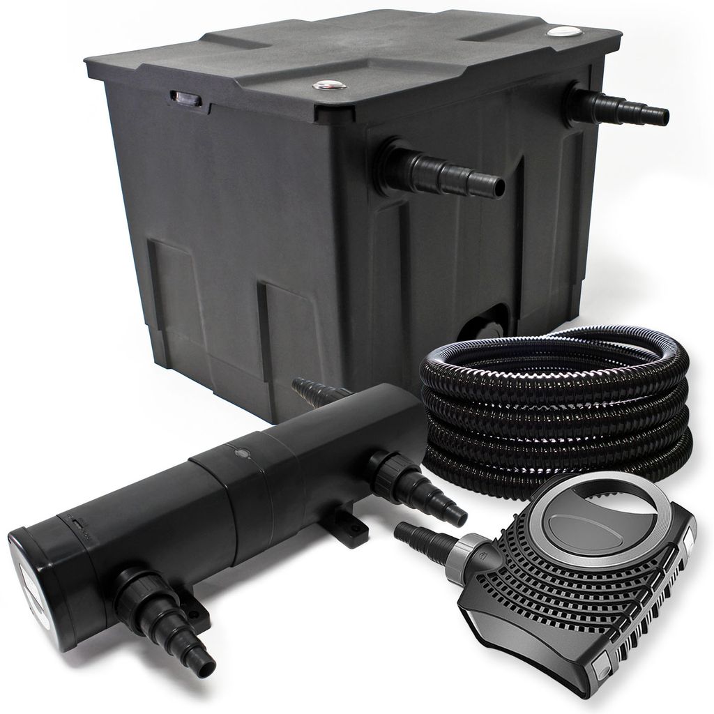Kompletny zestaw Wiltec: filtr do oczka wodnego CBF-350 do Zdjęcie produktu 