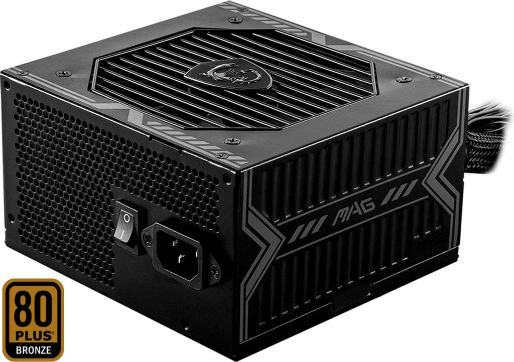 MSI MAG A550BN Netzteil 550 W 20+4 pin ATX ATX Schwarz Produktbild 