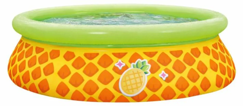 Piscine gonflable SunClub 17790 design ananas en vinyle robuste 150cm