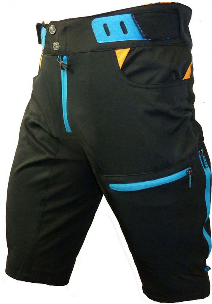 Haven Fahrradshorts ohne Träger - SINGLETRAIL HMS - Schwarz/Blau 3XL
