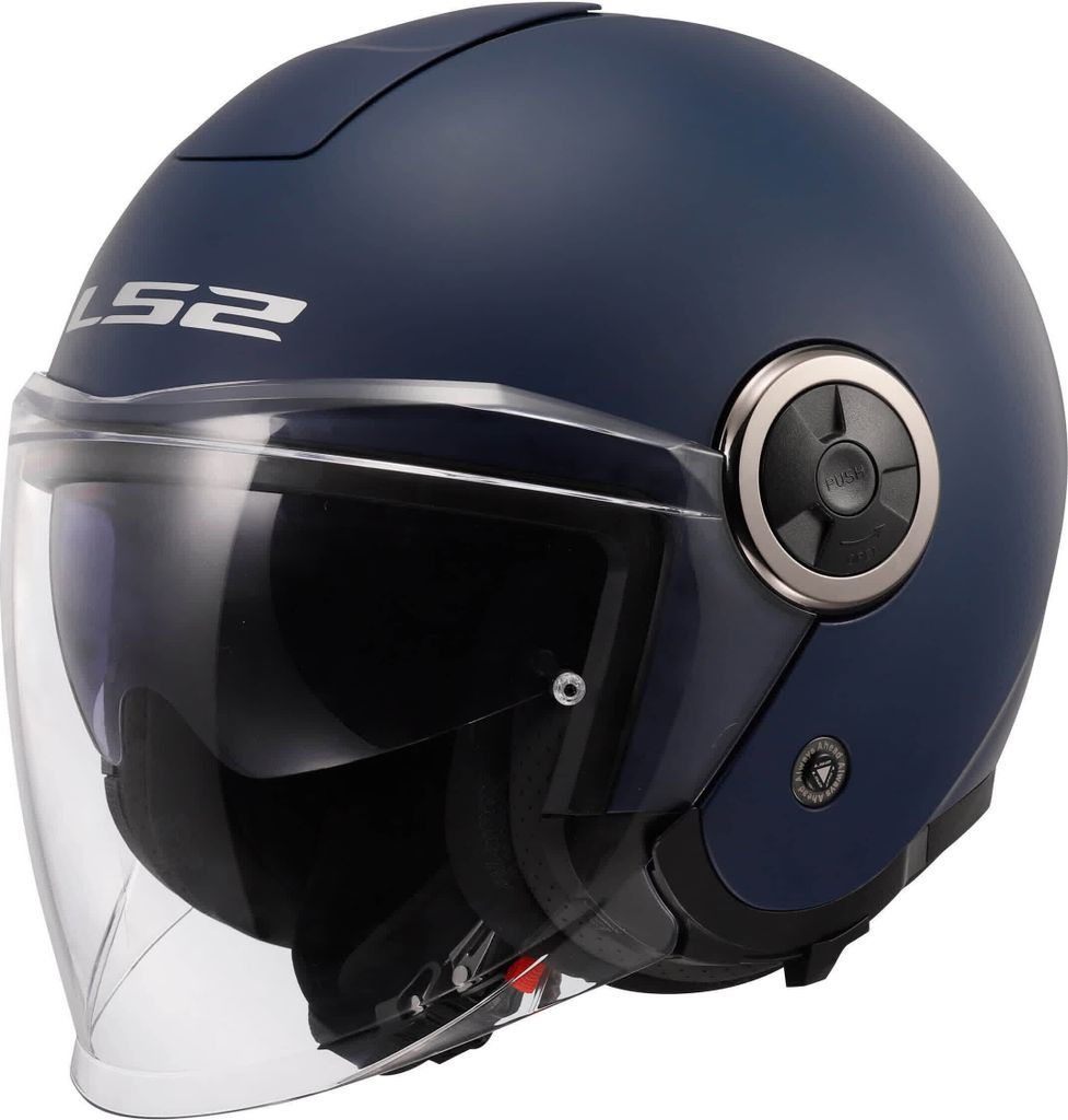 Casco Jet LS2 OF620 CLASSY Solid Matt Navy Blue taglia XS Immagine del prodotto 