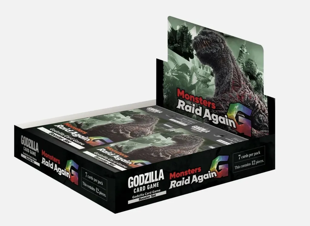 Godzilla Card Game Monsters Raid Again Booster Display Complétez le Set