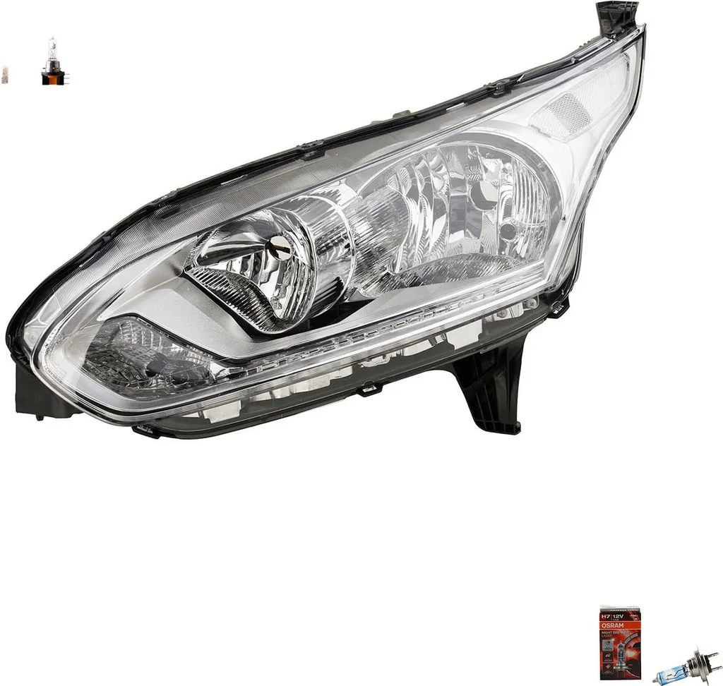 Johns, fari + Osram Night Breaker Laser adatto per Ford Transit Connect sinistro 1912547 FT1113W030AA