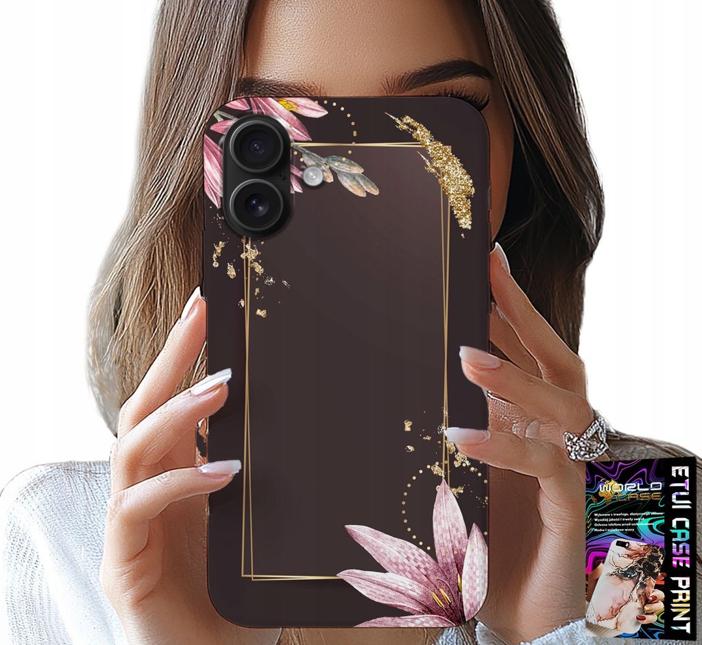 Fall Für Iphone 16 Plus - Floral Elegante Muster Fall