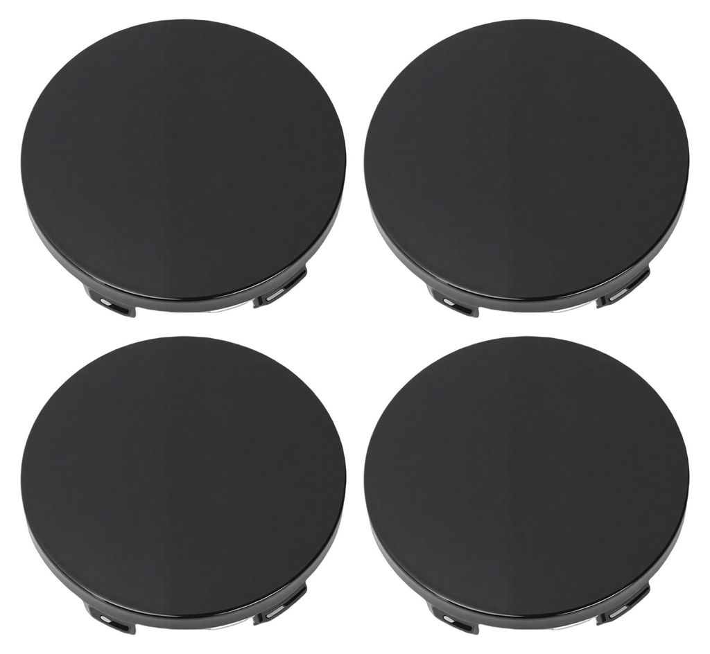4 Stück Radnabenkappen, 60 mm Außendurchmesser, 56 mm Innendurchmesser, ABS-Kunststoff, passend für R50, R51, R52, R53, R55, R56, R57, R58, R59,...