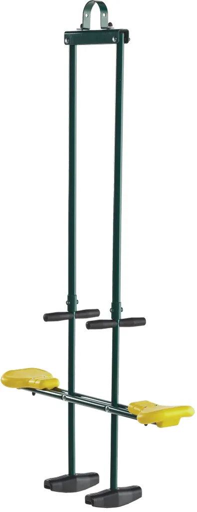 Balançoire Flex réglable en hauteur, structure acier robuste et durable