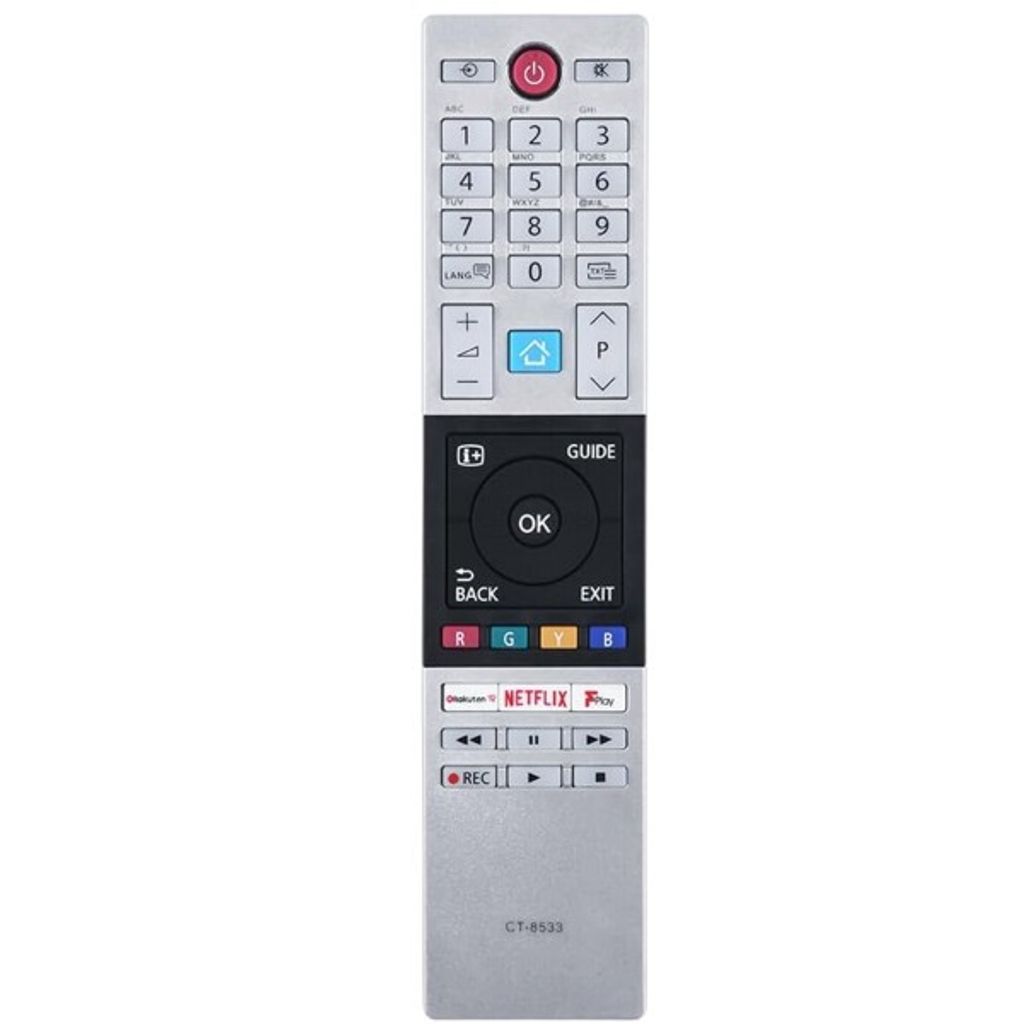 Náhradný diaľkový ovládač Toshiba CT-8533 s tlačidlom Obrázok produktu 