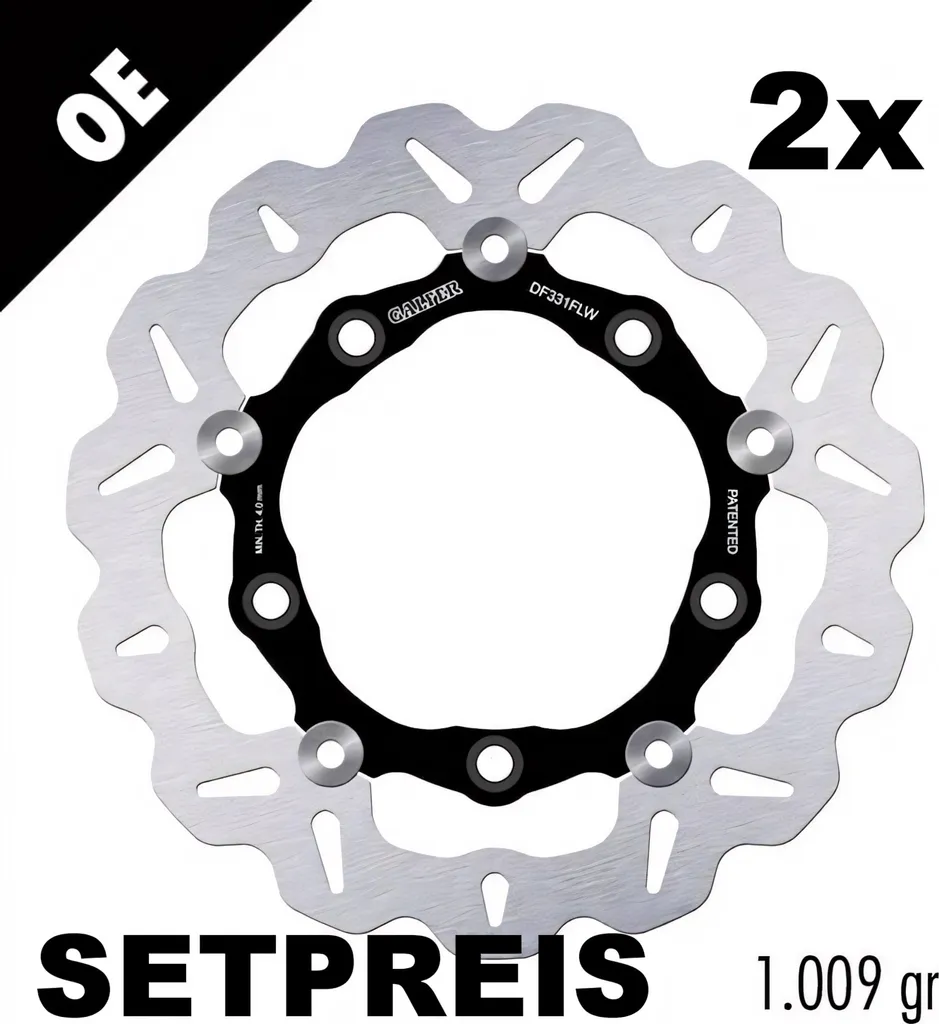 Disques de Frein Galfer WAVE : Stop aux Vibrations sur Suzuki Burgman