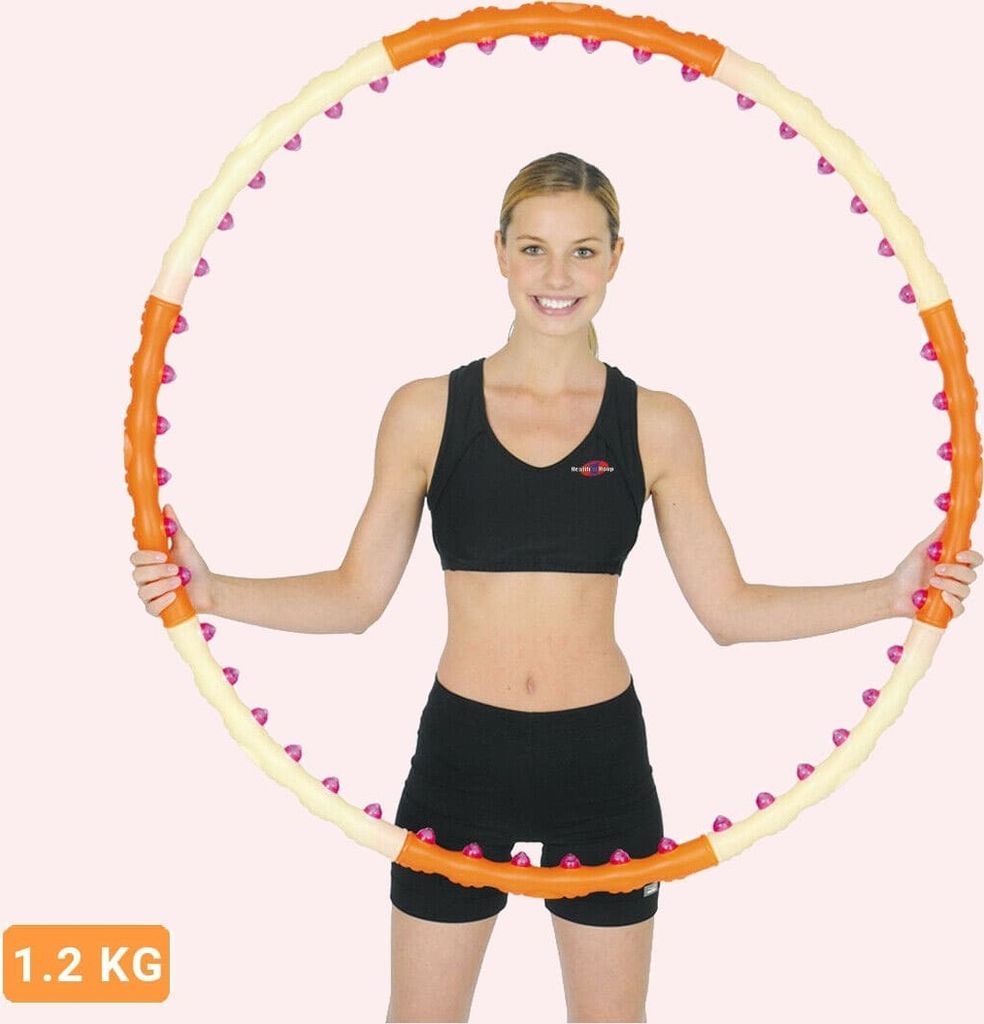 HEALTH HOOP® 1.2 Hula Hoop Reifen mit 48 Massagenoppen und Produktbild 15