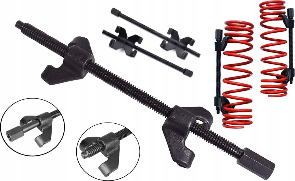 GEKO | Ściskacz sprężyn samochodowych, 2 szt, 380 mm, Zdjęcie produktu 