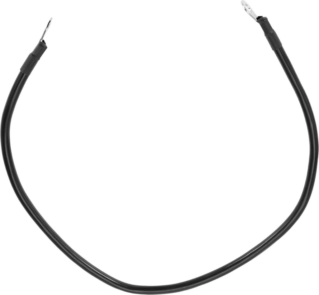 Universal Batterie Wechselrichter Kabel 5/16" Kabelschuh 6 AWG Gauge 2FT Batterie Kabel Verzinnt Kupfer Schwarz 1Stk